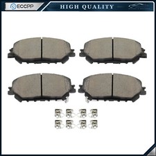 4PCS Front Brake Ceramic Pads 2021 - 2024 Fit For Nissan Rogue S SL SV 1.5L 2.5L
