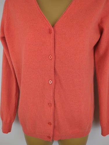 WOOLOVERS RUST ORANGE MERINO & CASHMERE SIZE S-10-12 NWOT - Picture 4 of 9