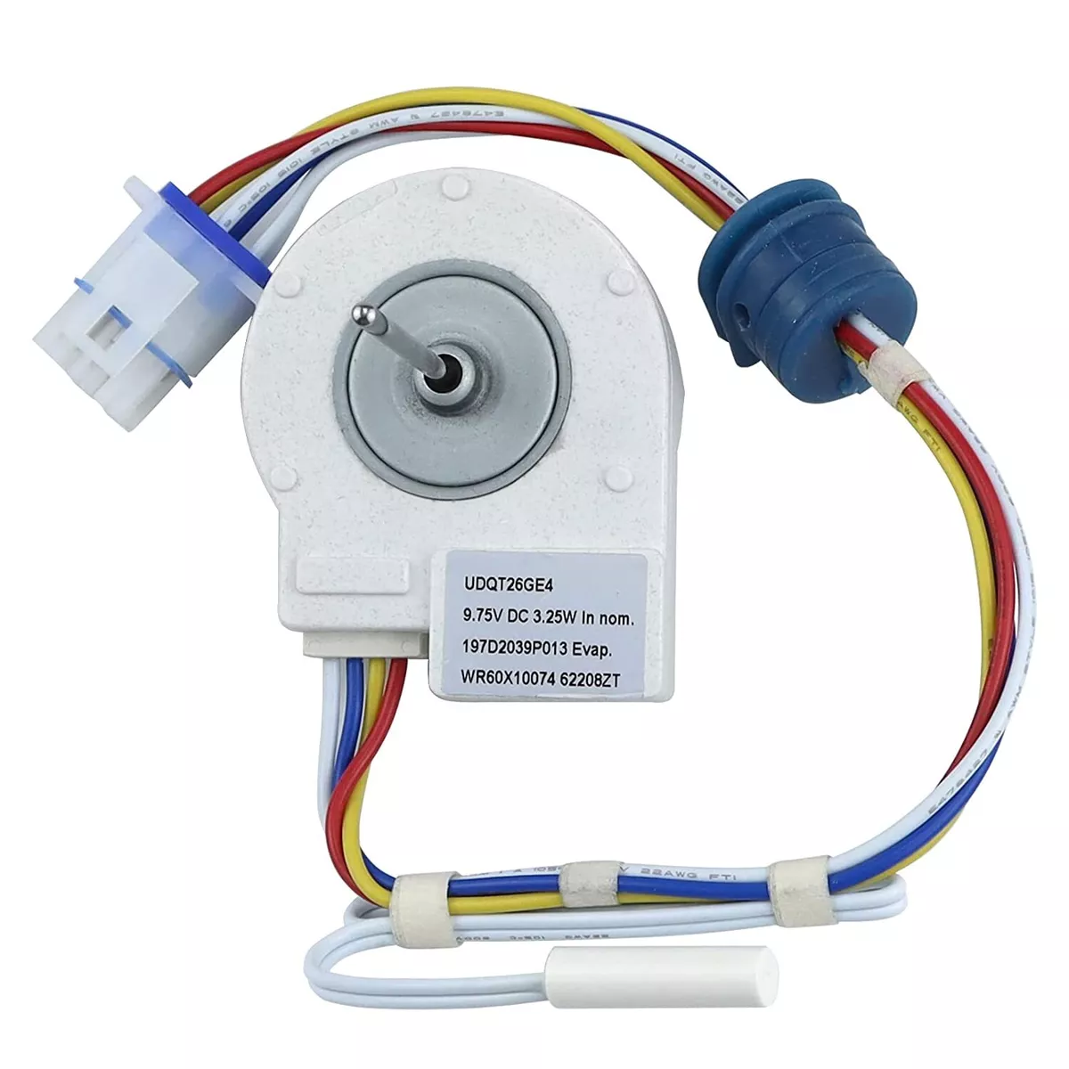 WR60X10307 WR60X10074 Evaporator Fan Motor Replaces 1550741 AP4438809 WR60X10224
