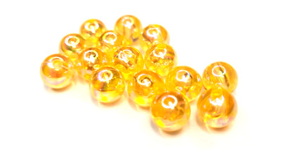 TROUTBEADS - 8MM - 15pc. - TROUT BEADS - SALMON EGGS - FISHING BAIT - GLO EGGS