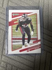 2021 Panini Donruss Football Foye Oluokun - Atlanta Falcons - Card #236 - Base
