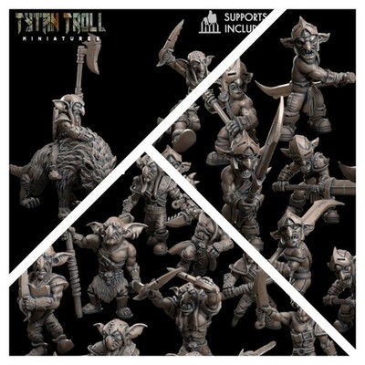 Goblin Battle Horde Miniatur