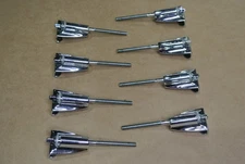 SET of 8 GRETSCH TENSION RODS & DIE CAST CLAWS for YOUR CATALINA BASS DRUM! K846