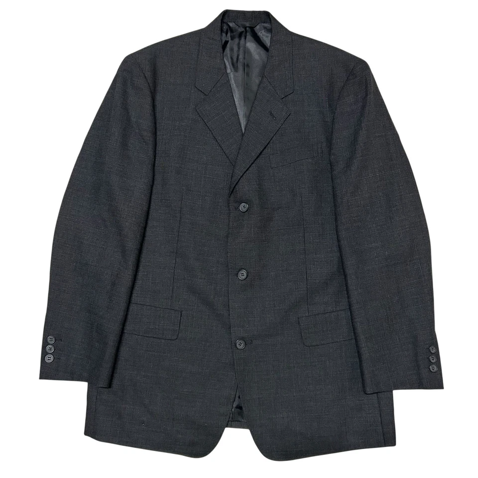 582 Años 90 Yohji Yamamoto D'URBAN A.A.R Traje De Colección Conjunto Hombres Gris Archivo Lana Foto 2 de 4