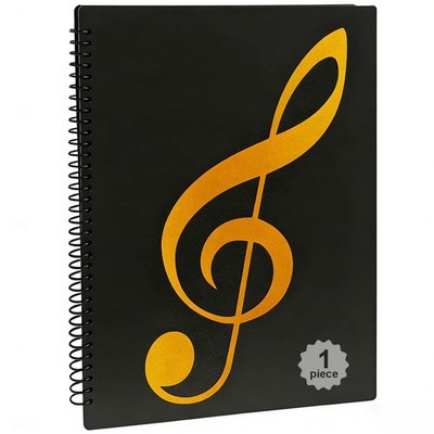 Music Folder For Sheet Music Blank Spiral Music Binder Sheet Music 8.5x11''