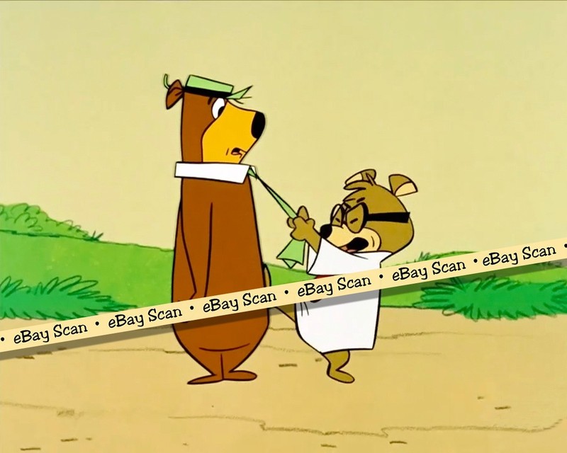Rare! YOGI BEAR Cartoon Color TV Photo HANNA BARBERA Studios