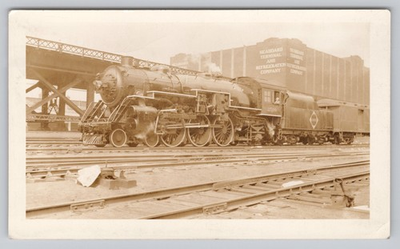 #ad 1934 Erie Railroad K 3 Class Locomotive #2509 Jersey City New Jersey Photo $12.00