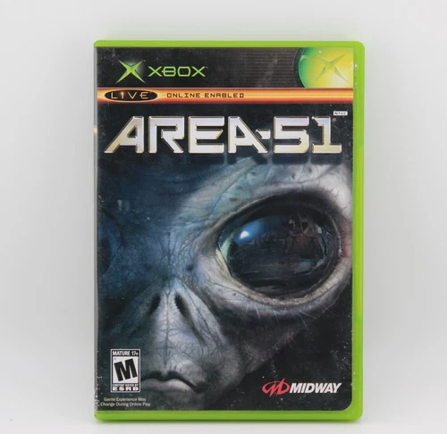 Area 51 (Microsoft Xbox, 2005) Complete CIB - Tested