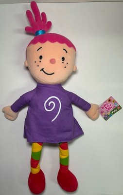 GUND Pinky Dinky Doo Doll Plush Sesame Workshop 2006 New