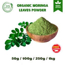 Organic Moringa Leaves Powder 100% Natural ,Premium Quality | Immunity Support