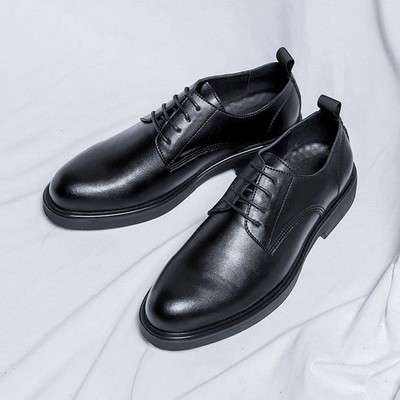  PU +Oxford Brogue Leather Formal Shoes for Men Fashion Formal Dress Footwears