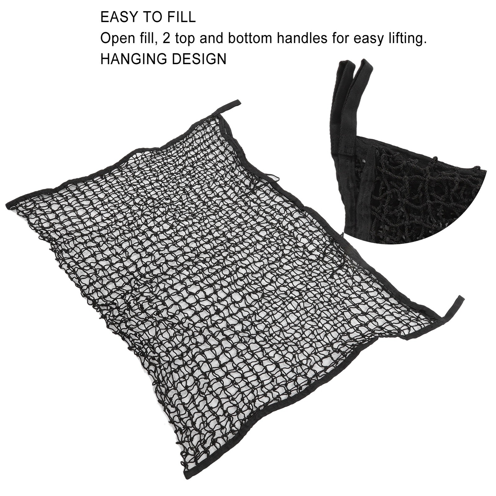 Horse Slow Feeder Bag Horse Net Slow Feed Bag For Outdoor Farm Cattle