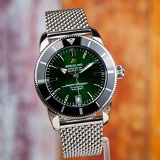 Breitling Superocean Heritage B20 42mm Green Dial Box & Papers - AB2010121L1A1