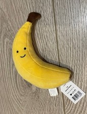Jellycat Fabulous Fruit Banana:  excellent condition.  With detached Tags Plush