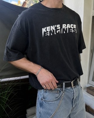 Kens Race Engines USA T-Shirt | Vintage 90s | Schwarz | Gr. XXL