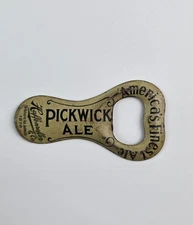 Antique Vintage Pickwick Ale / Stout  Metal Advertising Bottle Opener Nice shape