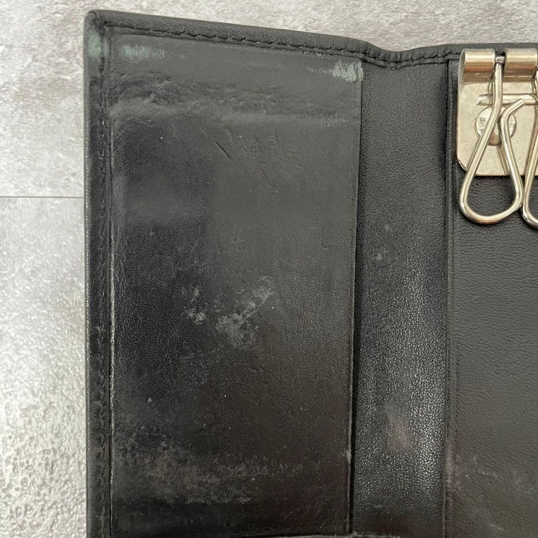 Gucci Key Case Black Gg Pattern Interlocking - image 10