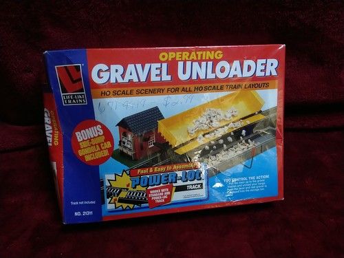 LIFE LIKE GRAVEL DESCARGADOR ESCALA HO FERROCARRIL TREN PAISAJE 21311 | Zustand: New