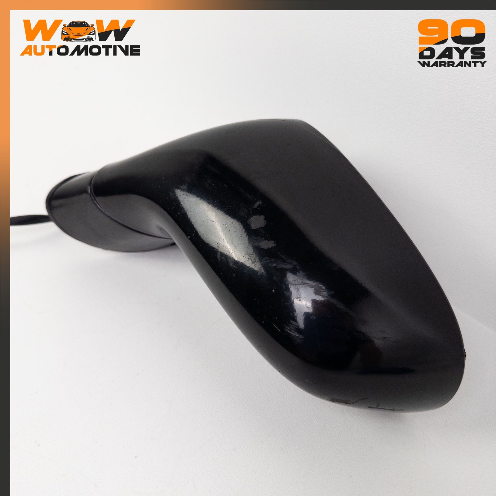 05-09 CHEVROLET CORVETTE C6 FRONT LEFT DRIVER SIDE DOOR MIRROR ASSEMBLY BLACK OE