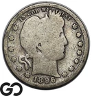 1896 Barber Quarter