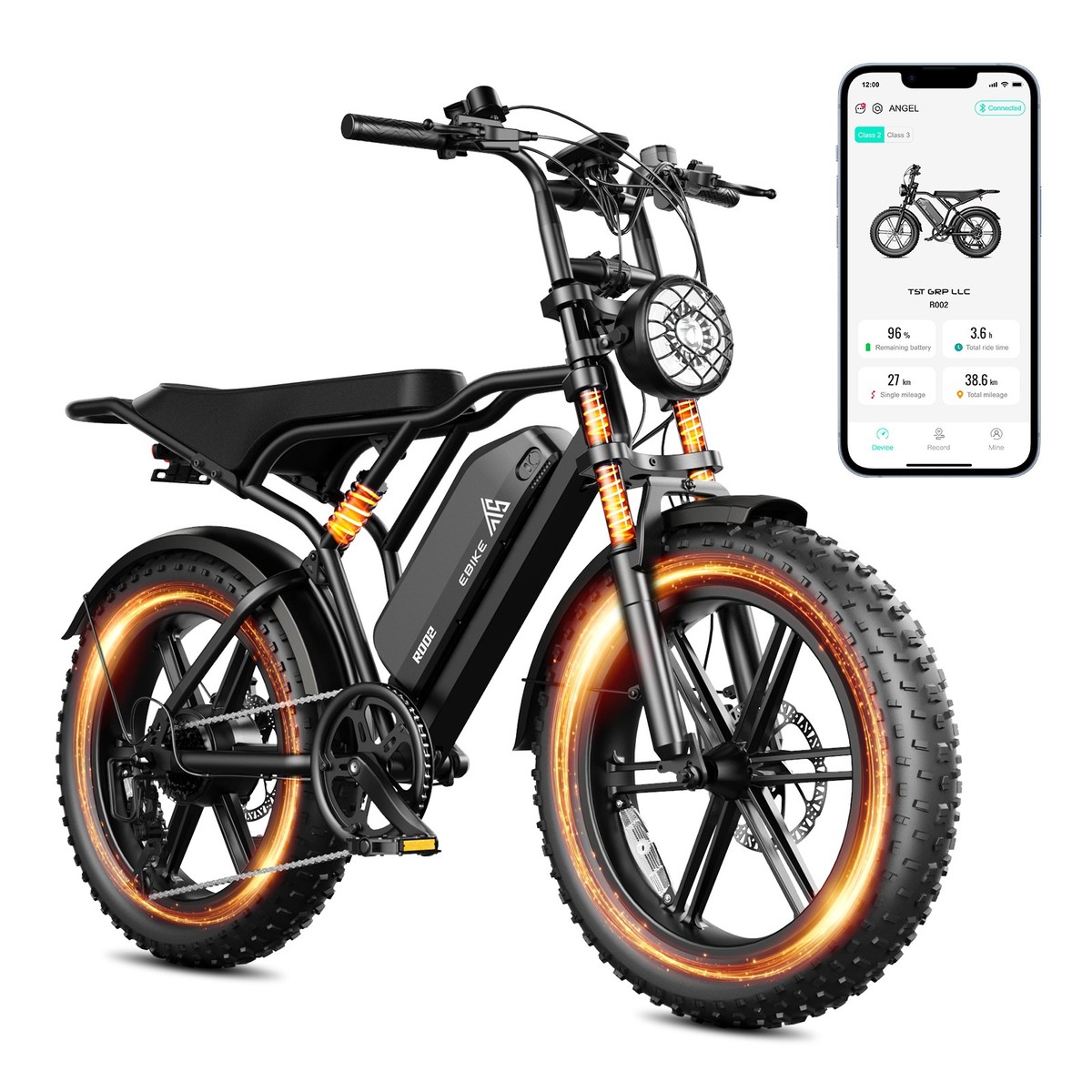 Electric Bicycle Full Suspension Amazon E Mtb EAhora Romeo Pro