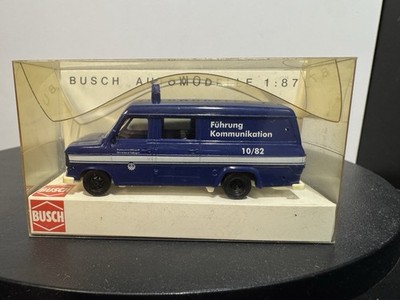 BUSCH THW FORD  H0 Transit  Führung Kommunikwtion in OVP Unbenutzt