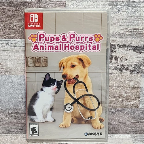 Pups & Purrs Animal Hospital - Nintendo Switch Brand New Sealed