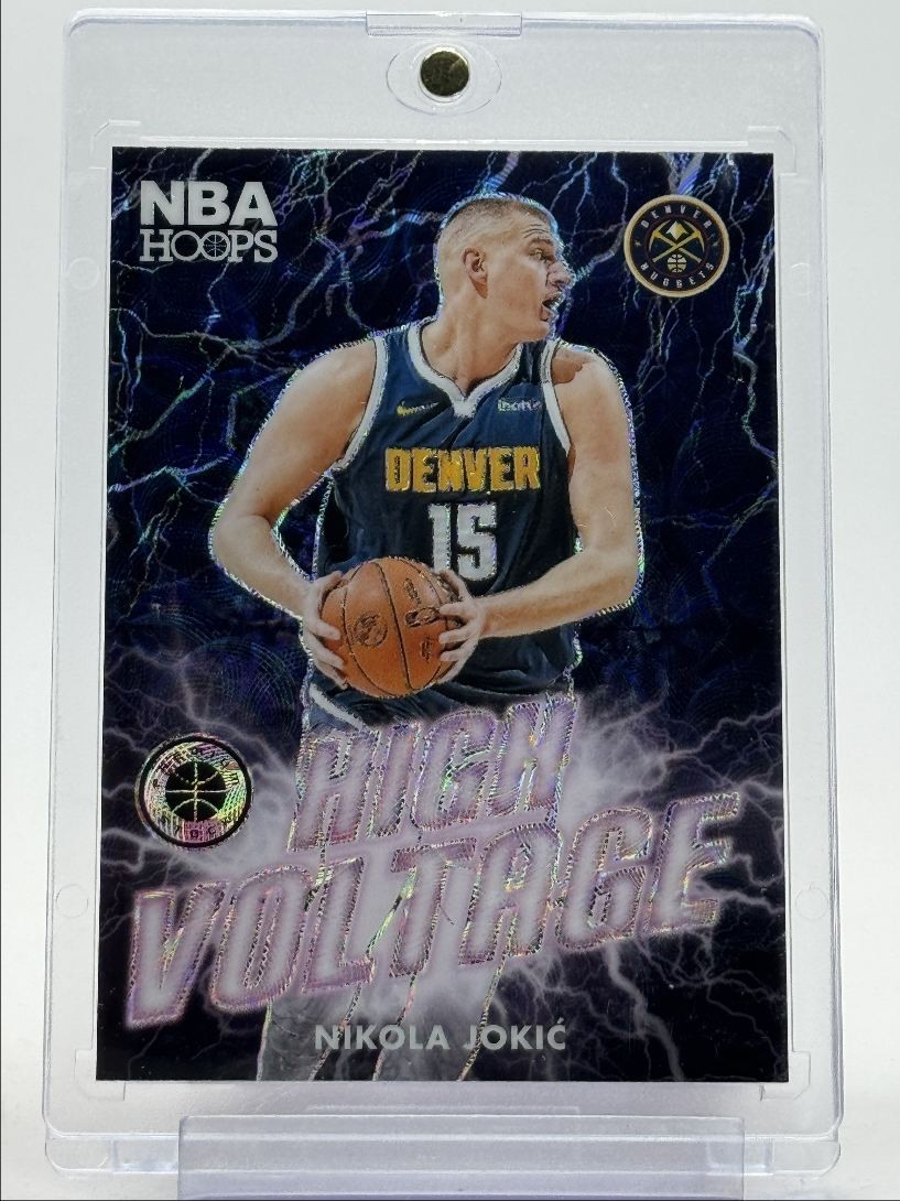 NIKOLA JOKIC 2023-24 NBA HOOPS PREMIUM STOCK HIGH VOLTAGE PREMIUM Q4865