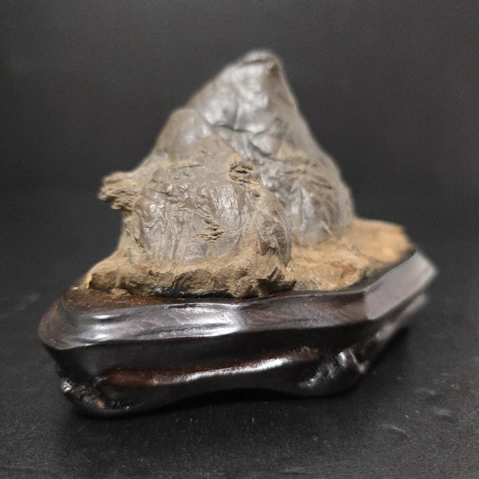 Piedra Suiseki, Bonseki, Era Furuya, piedra bonsai wabi-sabi japonés Foto 3 de 4