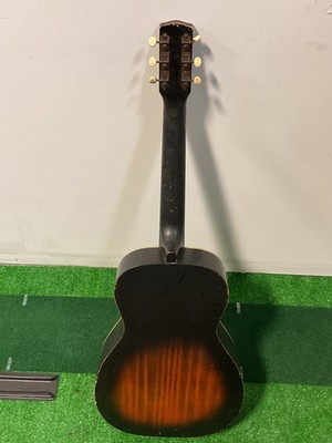 1960s Vintage Harmony Stella H-929 Parlor Project Guitar USA For