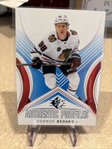 Connor Bedard #AP-8 2024 SP Authentic Profile card
