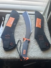 Gerber Bear Grylls Compact 19.5" Parang Machete Knife w/ Sheath, Used