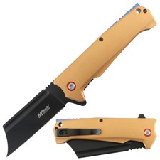 8.25" MTech Spring Assisted Knife w/Anodized Aluminum Handle  Pocket Clip