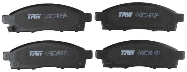 Bremsbelagsatz Vorne FüR Mitsubishi L 200 / Triton Ka/B L200 KJ Ab 10-> MZ690356-image