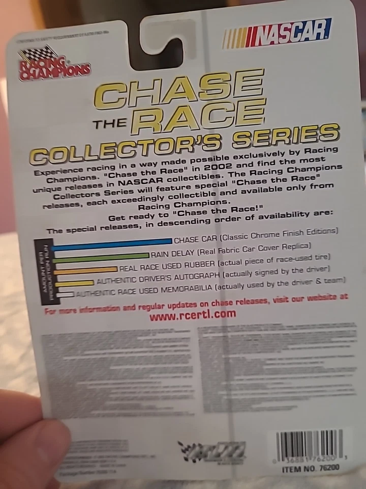 Racing Champions Edición 2002 Chase The Race Ward Burton # 22 Caterpillar 1/64 Foto 3 de 3