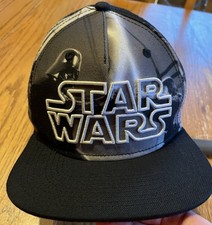 Star Wars Graphic Design Youth SnapBack Hat Black/White