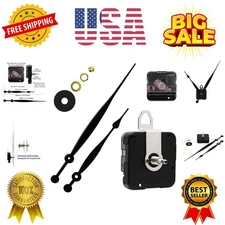 Quartz DIY Wall Clock Movement Mechanisms Battery Powered DIY Repair Parts Re...