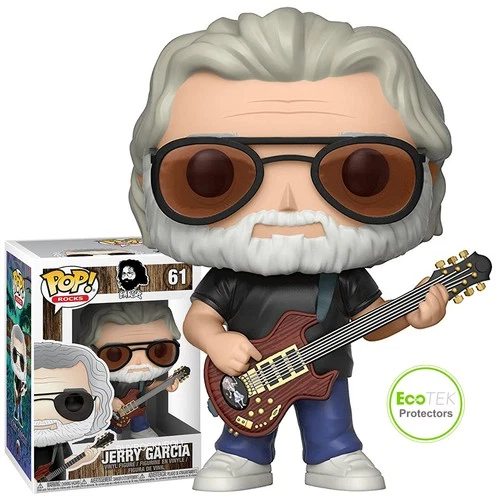 NEW-Grateful Dead Collectible 2017 Funko Pop Rocks Jerry Garcia #61 Figure NM-MT