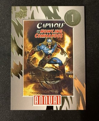 Upper Deck Marvel Annual Capwolf And The Howling Commandos #N1S-14