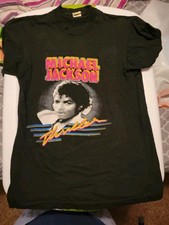 Vintage Michael Jackson Thriller Tshirt Black Size S Made In USA 80s