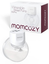 Momcozy S12 Pro Hands  Free Breast Pump   Double  Sealed Flange, Smart Display