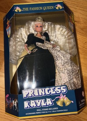 Princess Kayla The Fashion Queen Vintage Bendable Figure W