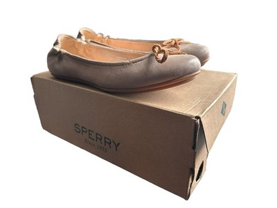 Sperry Thalia Rose Taupe Womens Ballet Flats Shoes Women's Size 6
