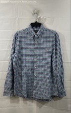 Ralph Lauren Men's Multicolor Check Plaid Long Sleeve Button Down Shirt Sz M