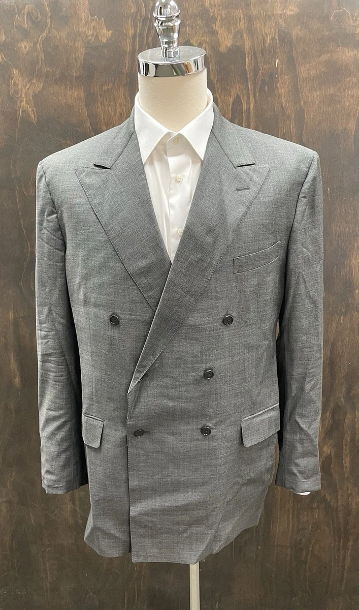 Polo Ralph Lauren Solid Pattern Double-Breasted Suits & Blazers