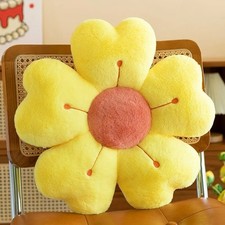 Floral Plush Cushions - Soft Flower-Shaped Pillows for Bed, Sofa & Nursery