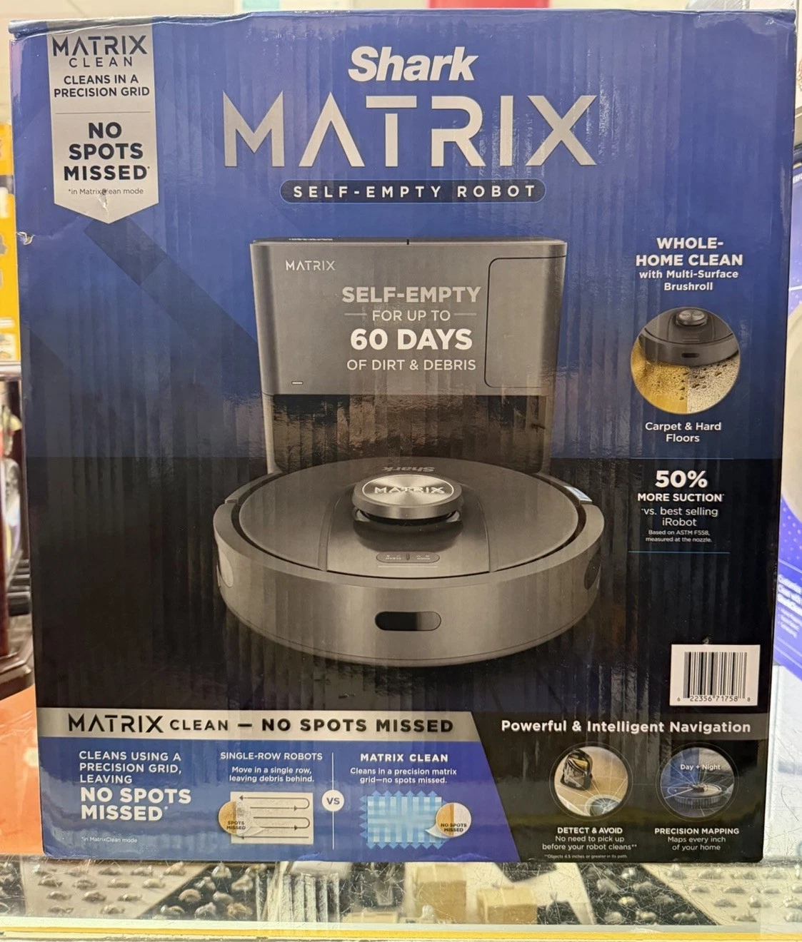 Shark Matrix (UR2362AE) - Self Emptying Robot Vacuum w/ 60 Day Capacity...NEW!!