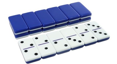 Dominoes Set for Adults, Double 6 Dominos Game Set with 28 Domino Tiles Doubl...