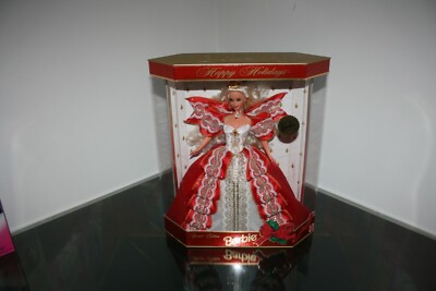 1997 holiday barbie blonde