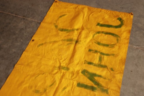 Rare Vintage " Welcome ! John Deere Dealers " Display Banner Sign JD Tractors - Picture 17 of 24